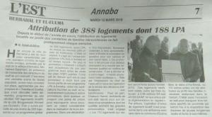 ARTICLE L'EST REPUBLICAIN:13/03/2018